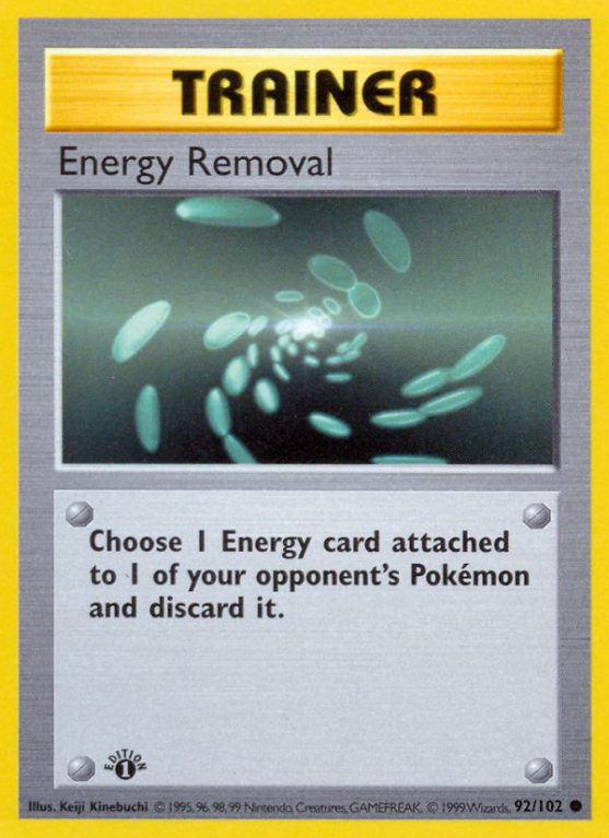 Energy Removal 92/102 Base Base Set