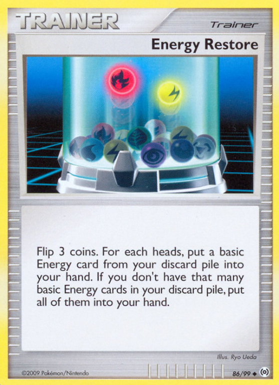 Energy Restore 86/99 Platinum Arceus
