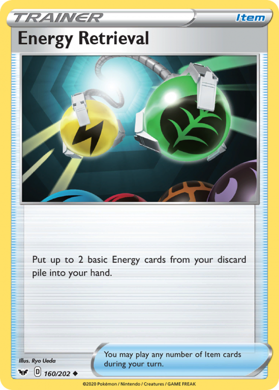 Energy Retrieval 160/202 Sword & Shield Sword & Shield