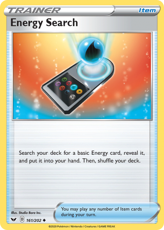 Energy Search 161/202 Sword & Shield Sword & Shield