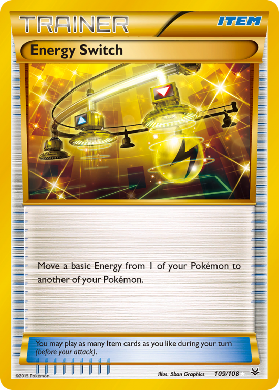 Energy Switch 109/108 XY Roaring Skies