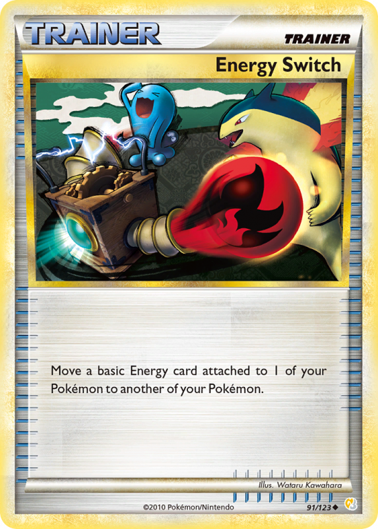 Energy Switch 91/123 HeartGold & SoulSilver HeartGold & SoulSilver
