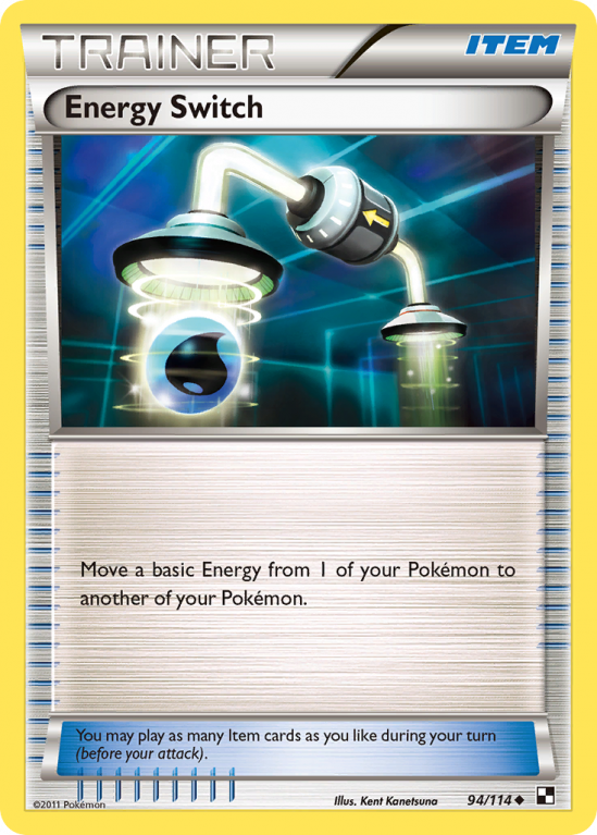 Energy Switch 94/114 Black & White Black & White