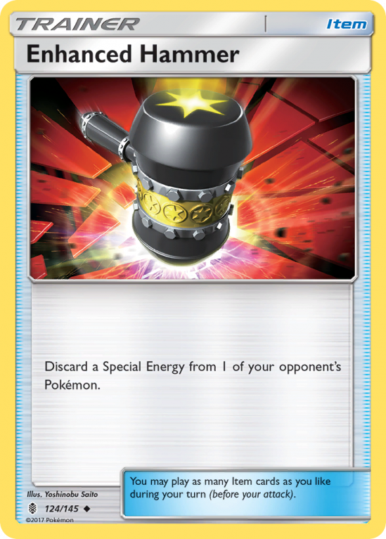 Enhanced Hammer 124/145 Sun & Moon Guardians Rising