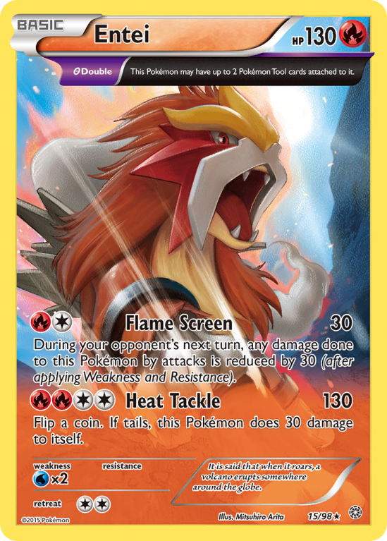 Entei 15/98 XY Ancient Origins
