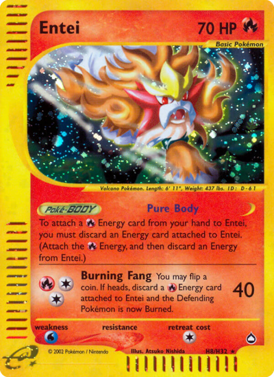 Entei H8/186 E-Card Aquapolis