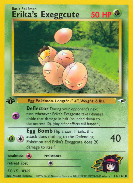 Erika's Exeggcute 43/132 Gym Gym Heroes