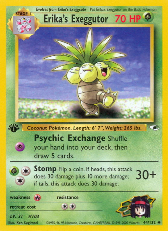 Erika's Exeggutor 44/132 Gym Gym Heroes
