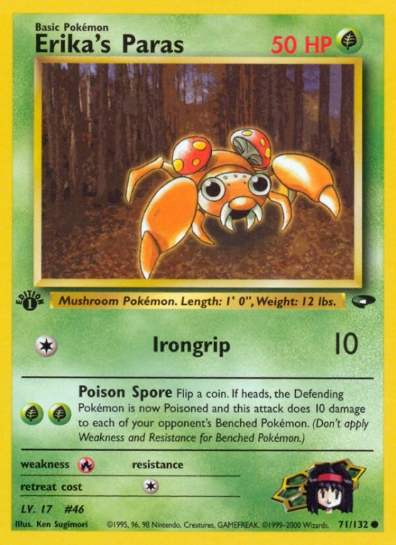 Erika's Paras 71/132 Gym Gym Challenge