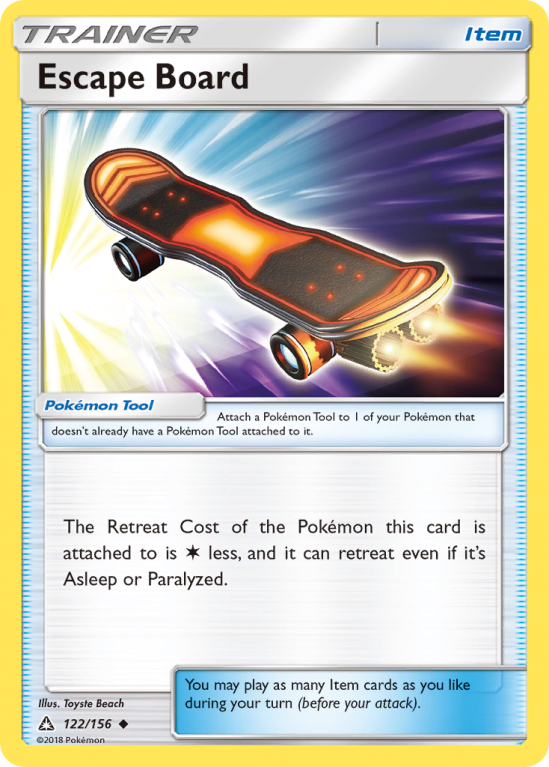 Escape Board 122/156 Sun & Moon Ultra Prism