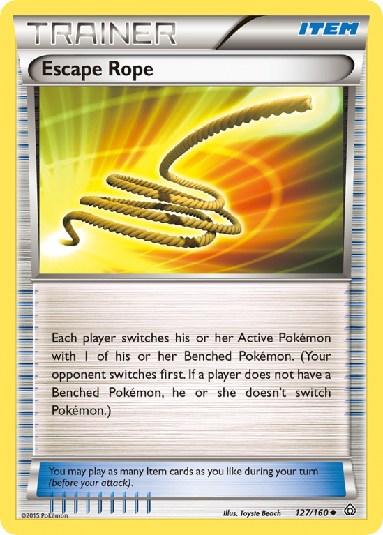 Escape Rope 127/160 XY Primal Clash
