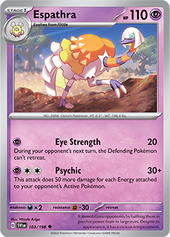 Espathra 103/198 Scarlet & Violet Scarlet & Violet