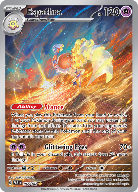 Espathra 197/182 Scarlet & Violet Paradox Rift
