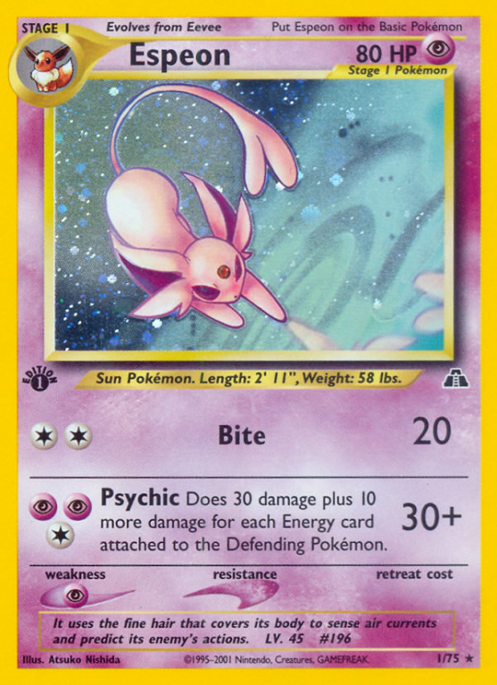 Espeon 1/75 Neo Neo Discovery