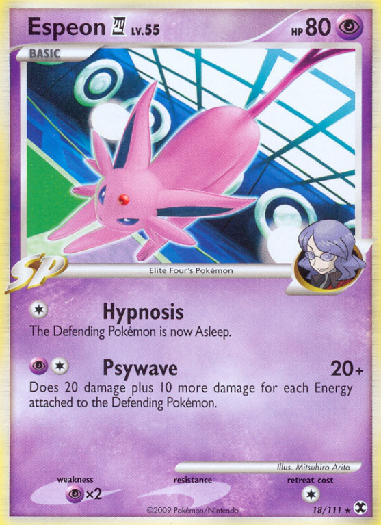 Espeon E4 18/111 Platinum Rising Rivals