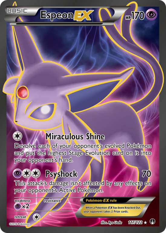 Espeon-EX 117/122 XY BREAKpoint