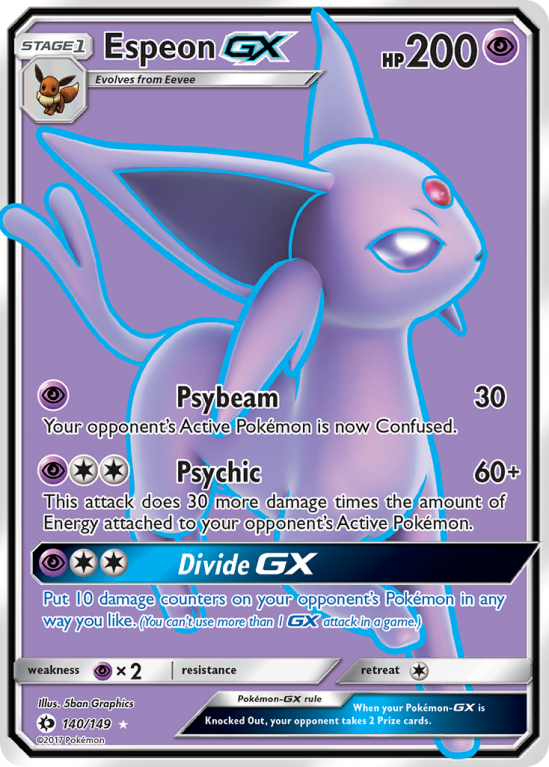 Espeon-GX 140/149 Sun & Moon Sun & Moon