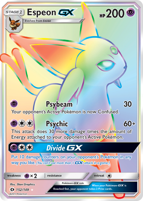Espeon-GX 152/149 Sun & Moon Sun & Moon