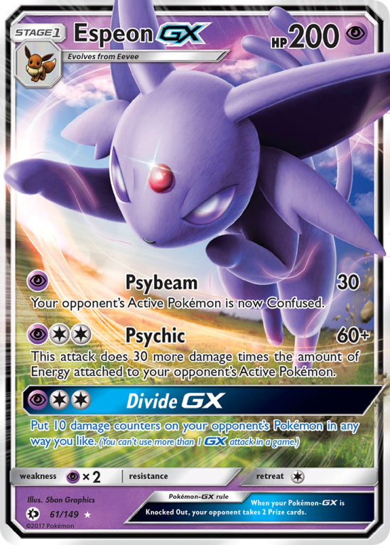 Espeon-GX 61/149 Sun & Moon Sun & Moon