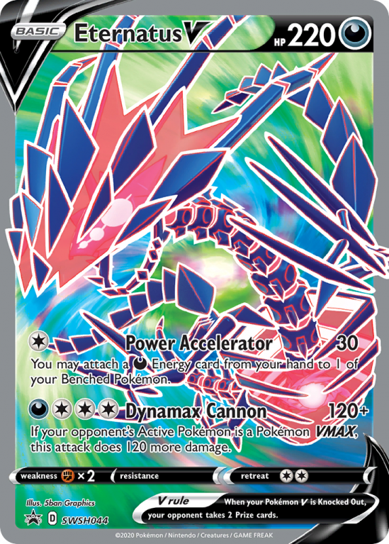 Eternatus V SWSH044/103 Sword & Shield SWSH Black Star Promos