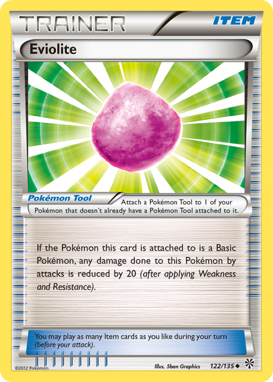 Eviolite 122/135 Black & White Plasma Storm