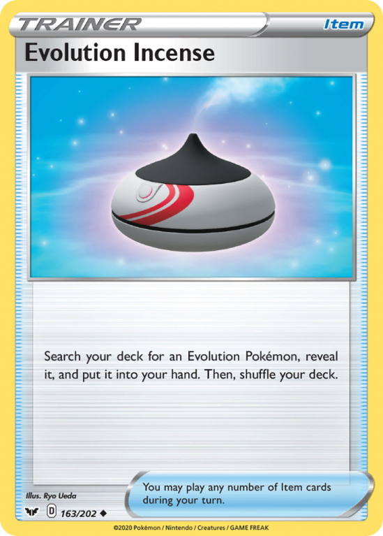 Evolution Incense 163/202 Sword & Shield Sword & Shield