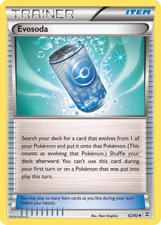 Evosoda 62/115 XY Generations