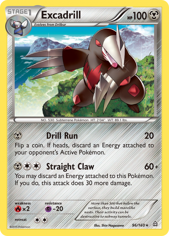 Excadrill 96/160 XY Primal Clash