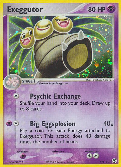 Exeggutor 5/112 EX FireRed & LeafGreen