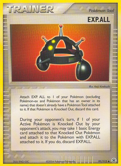 EXP.ALL 91/112 EX FireRed & LeafGreen