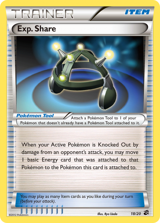 Exp. Share 18/20 Black & White Dragon Vault