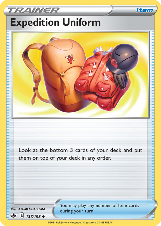 Expedition Uniform 137/198 Sword & Shield Chilling Reign