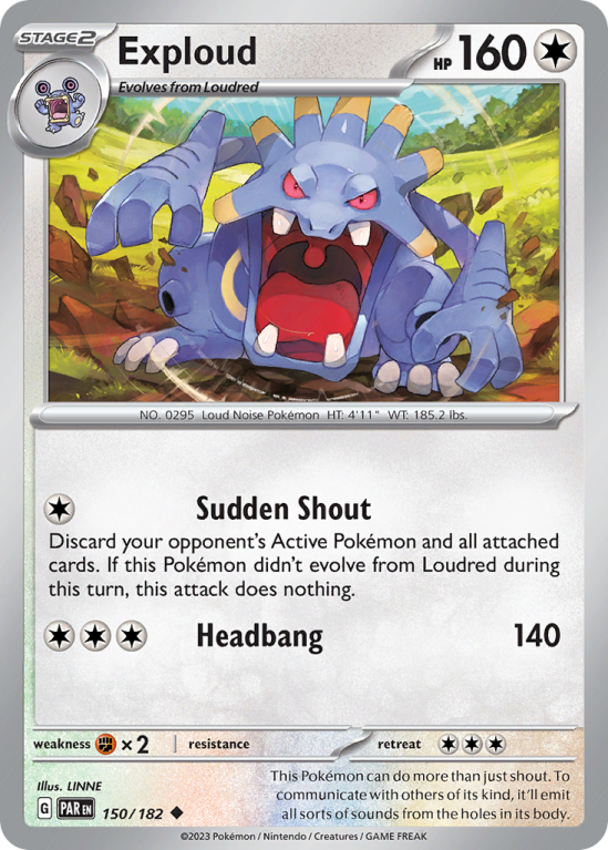 Exploud 150/182 Scarlet & Violet Paradox Rift