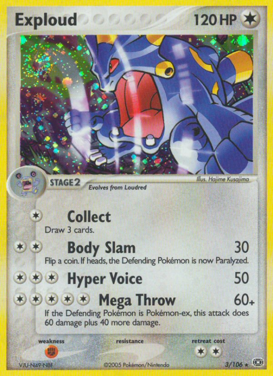 Exploud 3/106 EX Emerald
