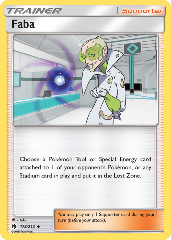 Faba 173/214 Sun & Moon Lost Thunder