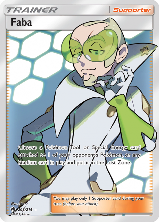 Faba 208/214 Sun & Moon Lost Thunder