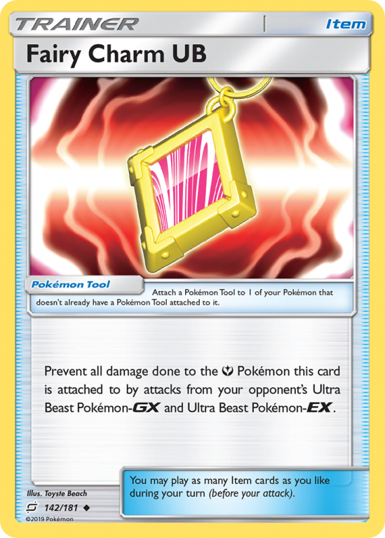Fairy Charm UB 142/181 Sun & Moon Team Up