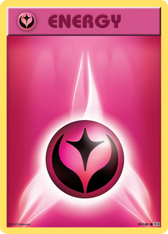 Fairy Energy 99/108 XY Evolutions