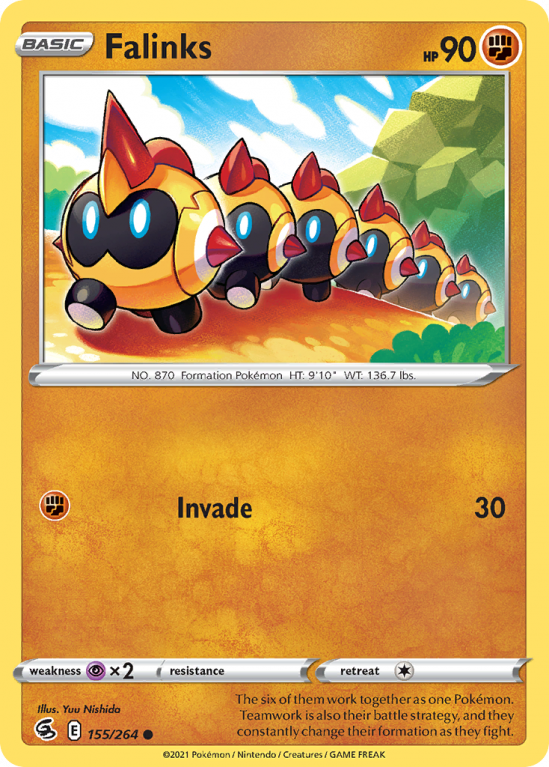 Falinks 155/264 Sword & Shield Fusion Strike