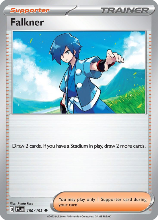 Falkner 180/193 Scarlet & Violet Paldea Evolved
