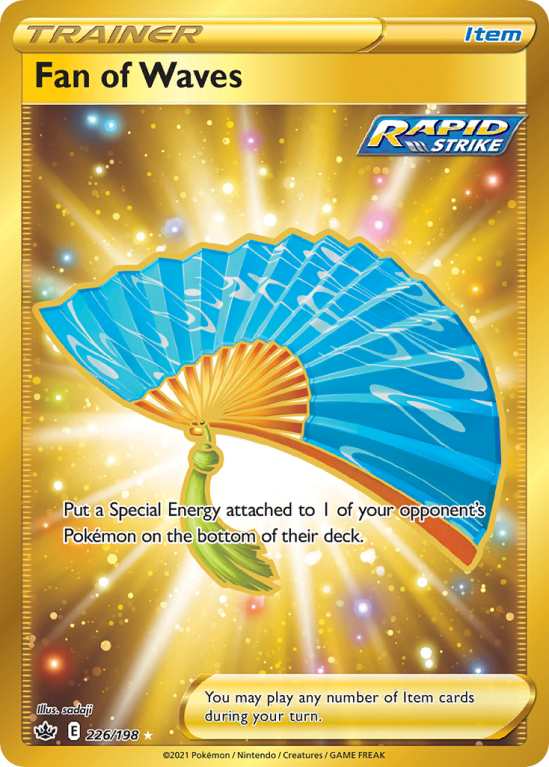 Fan of Waves 226/198 Sword & Shield Chilling Reign