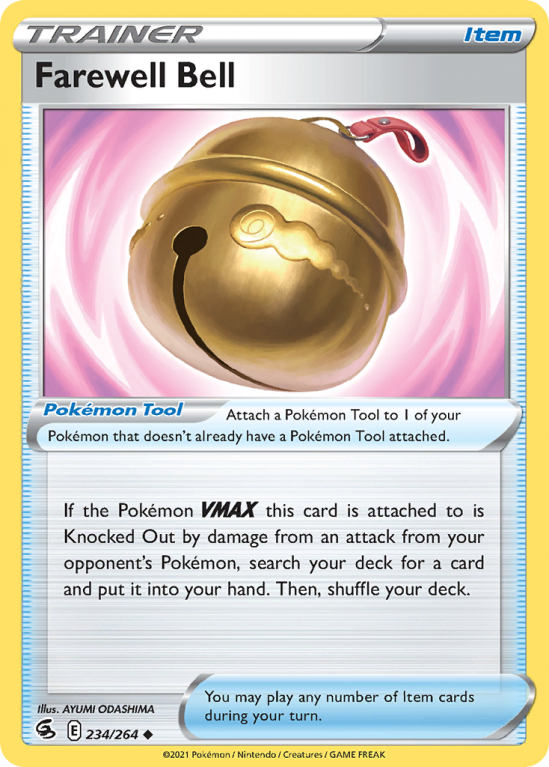Farewell Bell 234/264 Sword & Shield Fusion Strike