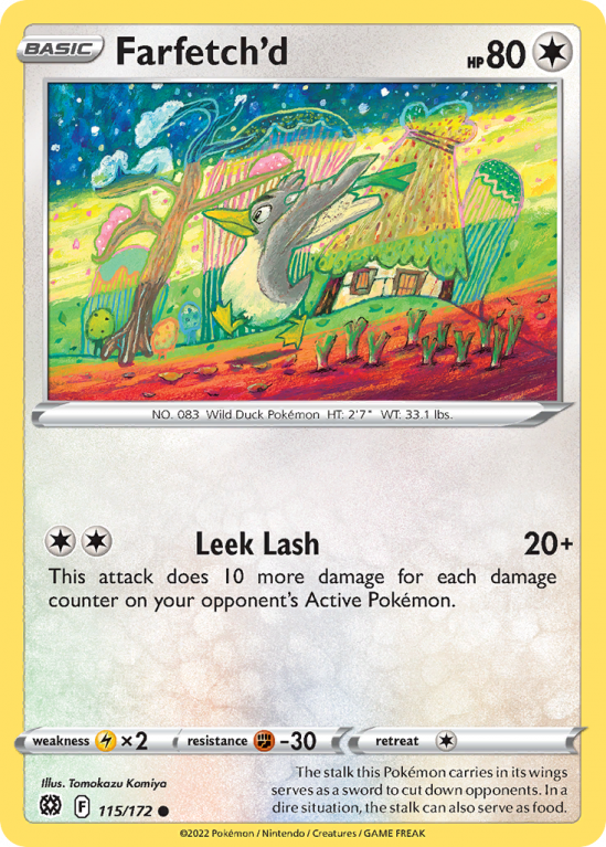 Farfetch'd 115/172 Sword & Shield Brilliant Stars