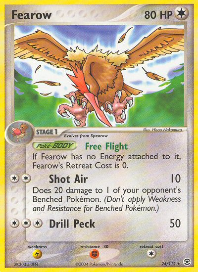 Fearow 24/112 EX FireRed & LeafGreen