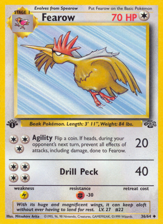Fearow 36/64 Base Jungle