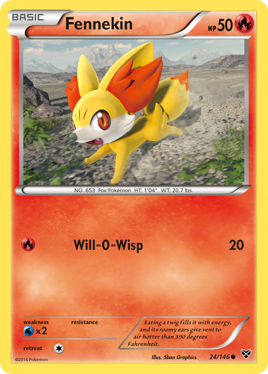Fennekin 24/146 XY XY