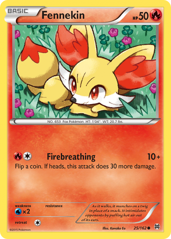 Fennekin 25/162 XY BREAKthrough