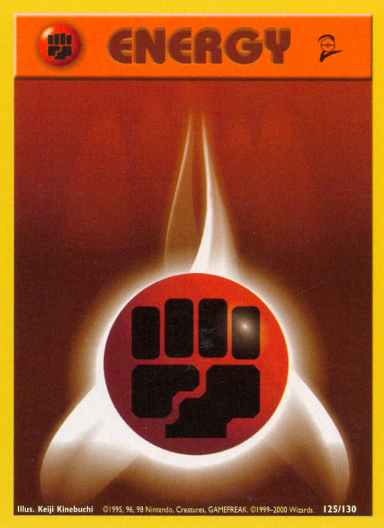Fighting Energy 125/130 Base Base Set 2