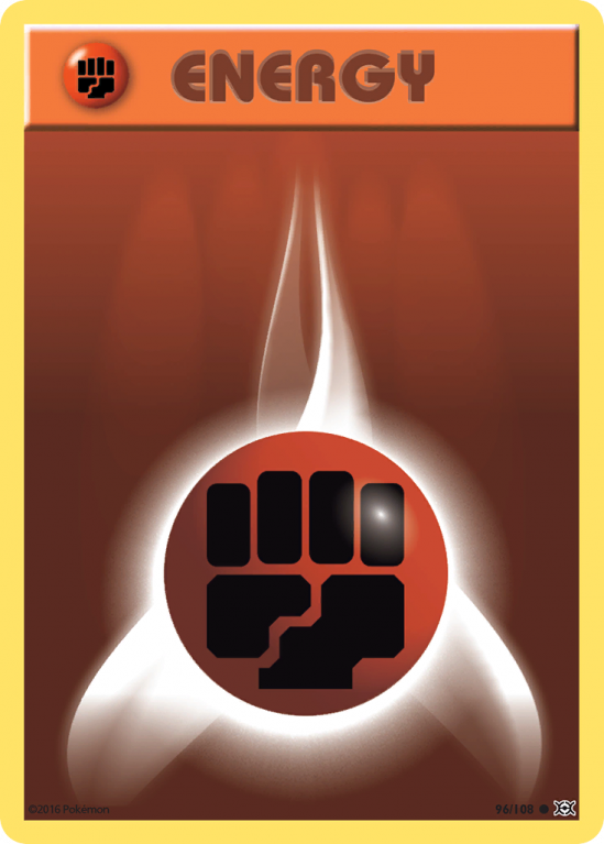 Fighting Energy 96/108 XY Evolutions