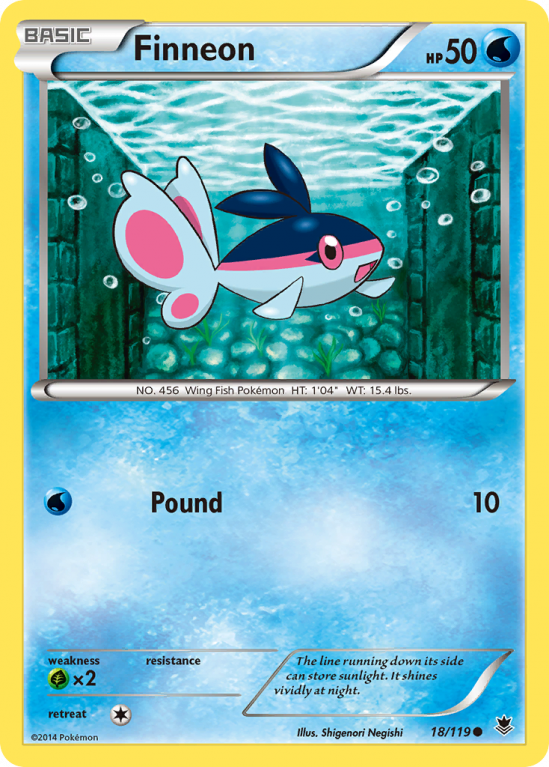 Finneon 18/119 XY Phantom Forces